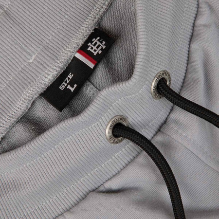 Spodnie dresowe HASHTAG jasnoszare