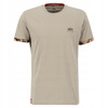 T-shirt ALPHA INDUSTRIES ROLL-UP SLEEVE T piaskowy (desert camo) 106509 79