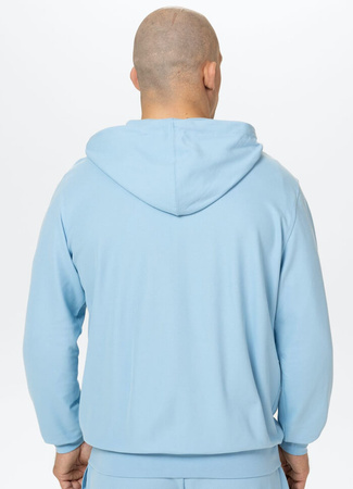 Bluza PIT BULL ROCKEY PIQUE błękitna rozpinana