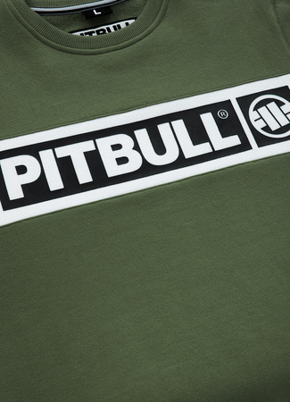 Bluza PIT BULL SHERWOOD oliwkowa (olive) prosta