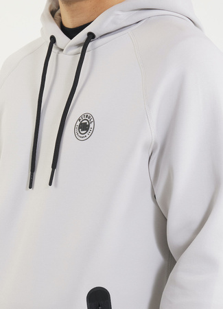 Bluza PIT BULL DOGWOOD biała (white blue) kaptur