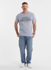 T-shirt PIT BULL Denim Washed ACE OF SPADES 2 błękitny