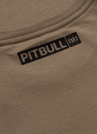 T-shirt PIT BULL HILLTOP 170 ciemnobeżowy (dark sand)