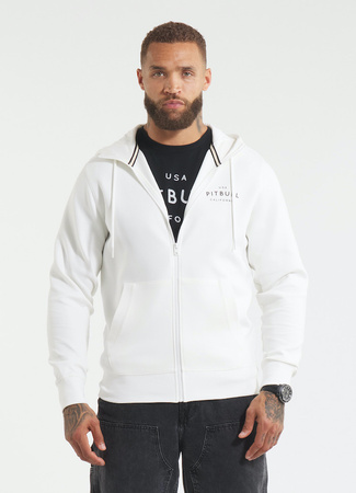 Bluza PIT BULL SAMPSON off white rozpinana kaptur