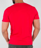 T-shirt ALPHA INDUSTRIES SMALL LOGO czerwony (speed red) 188505 328