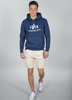 Bluza ALPHA INDUSTRIES BASIC granatowa (new navy) kaptur 178312 435