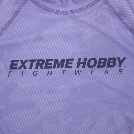 Short sleeve rashguard damski EXTREME HOBBY HAVOC liliowy