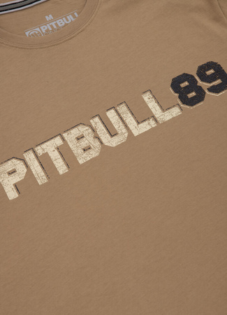 T-shirt PIT BULL DOG 89 (coyote brown) brązowy