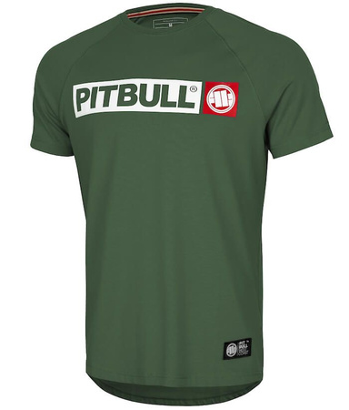 T-shirt PIT BULL HILLTOP spandex 210 oliwkowy