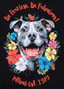 T-shirt damski PIT BULL HAPPY PIT 2 czarny