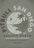 Bluza PIT BULL WASHED PLANET SURF grey harbour rozpinana