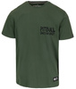 T-shirt PIT BULL SHOT FOR SHOT sage green