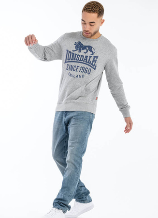 Bluza LONSDALE NOSS szara prosta