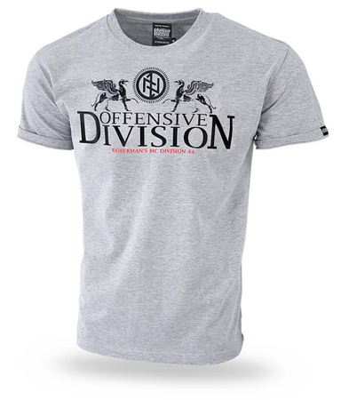 T-shirt DOBERMANS GRIFFINS DIVISION TS233 szary