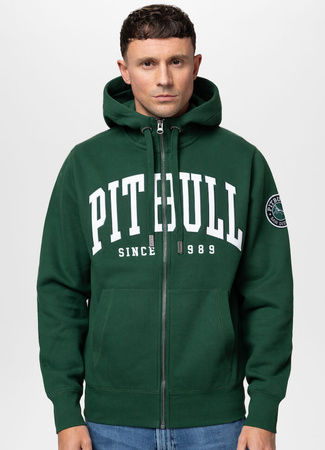 Bluza PIT BULL NORTON hunter green rozpinana