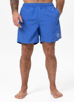 Szorty kąpielowe PIT BULL CROWNHILL błękitne (electric blue)