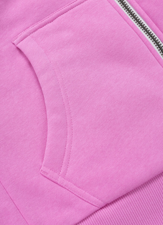 Damska bluza/kożuch PIT BULL SHERPA RUFFINA różowa (ice pink) rozpinana