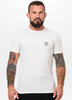 T-shirt PIT BULL SAN DIEGO CA SMALL LOGO off white