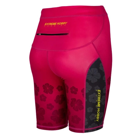 Legginsy Biegowe Damskie 1/3 Flowers