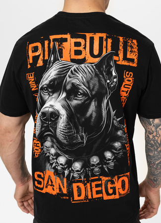 T-shirt PIT BULL BLACKY czarny