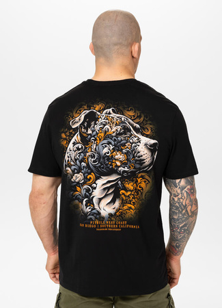 T-shirt PIT BULL TATTOO czarny