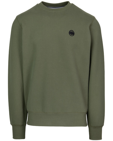 Bluza PIT BULL SMALL LOGO oliwkowa (olive) prosta
