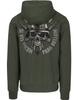 Bluza PIT BULL Tricot Terry PARA BELLUM old green rozpinana