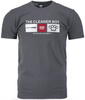 T-shirt DOBERMANS CLEANER BOY TS396 stalowy