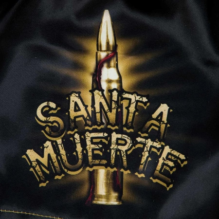 Spodenki muay thai EXTREME HOBBY SANTA MUERTE czarny