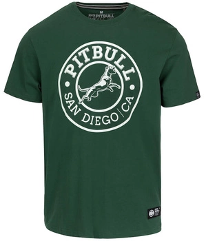T-shirt PIT BULL SAN DIEGO CA zielony (bottle green)