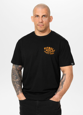 T-shirt PIT BULL GUARDIAN ANGEL czarny