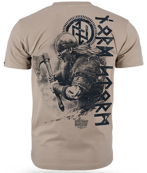 T-shirt DOBERMANS VIKING REACTION TS368 beżowy