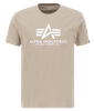 T-shirt ALPHA INDUSTRIES BASIC piaskowy (vintage sand) 100501 679