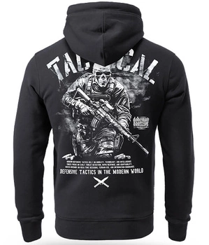 Bluza DOBERMANS TACTICAL BK394 kaptur czarna