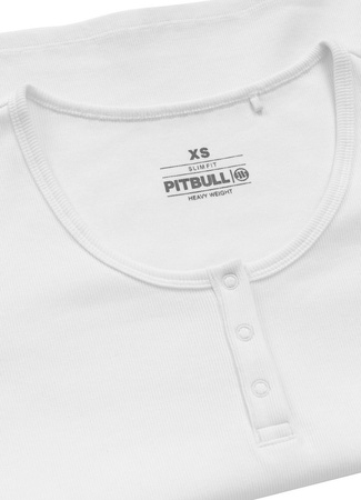 Damski Longsleeve PIT BULL RIB WMN biały
