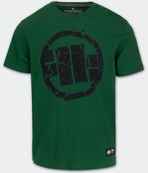 T-shirt PIT BULL SCRATCH zielony (leaf green)