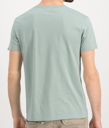 T-shirt ALPHA INDUSTRIES BASIC RUBBER (dusty green) 100501RB 680