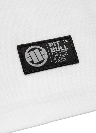 Tank top PIT BULL RIB SMALL LOGO biały