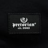 Bluza PRETORIAN BACK TO CLASSIC czarno-czarna kaptur