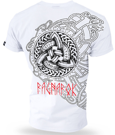 T-shirt DOBERMANS RAGNAROK TS121 biały