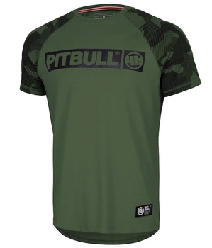 T-shirt PIT BULL HILLTOP spandex 210 olive dillard