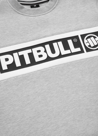 Bluza PIT BULL SHERWOOD szara prosta