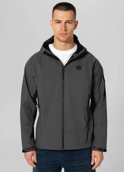 Kurtka/softshell PIT BULL AIRFIELD grafitowy