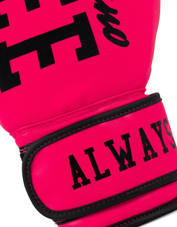 Poliuretanowe rękawice BENLEE CHUNKY B różowe (neon pink)