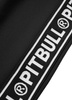 Spodnie dresowe PIT BULL OLDSCHOOL TAPE LOGO TERRY czarny