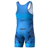 Trykot Zapaśniczy Kids EXTREME HOBBY BLACK PANTHER niebieski