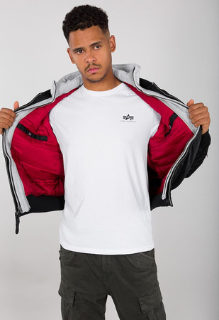 Kurtka ALPHA INDUSTRIES MA-1 D-Tec czarno-szara 183110 03