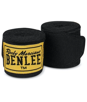 Bandaże bokserskie, owijki BENLEE ELASTIC 450 cm czarne