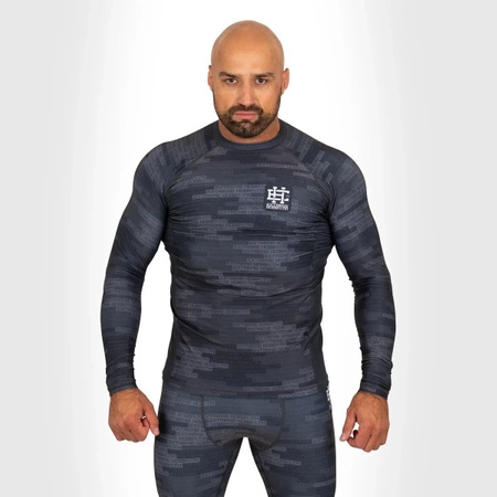 Longsleeve rashguard EXTREME HOBBY PARACORD szary