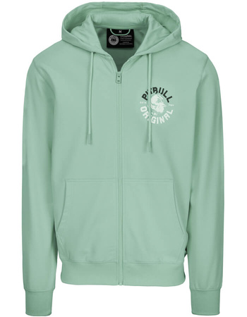 Bluza PIT BULL Tricot Terry DOG SD light mint rozpinana